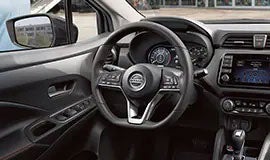 2022 Nissan Versa Steering Wheel | Stevens Creek Nissan in Santa Clara CA