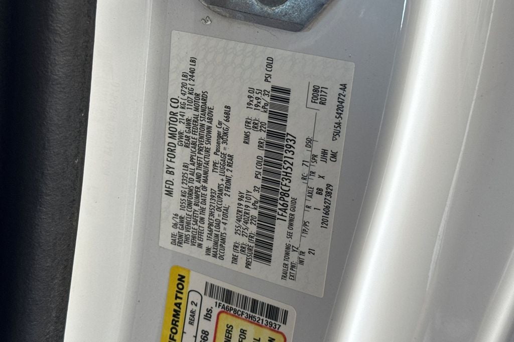 2017 Ford Mustang GT