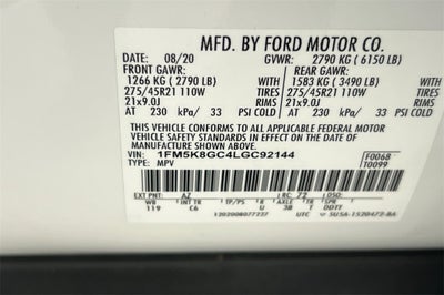 2020 Ford Explorer ST