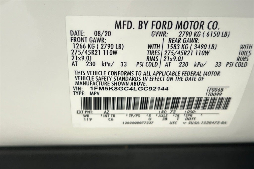 2020 Ford Explorer ST