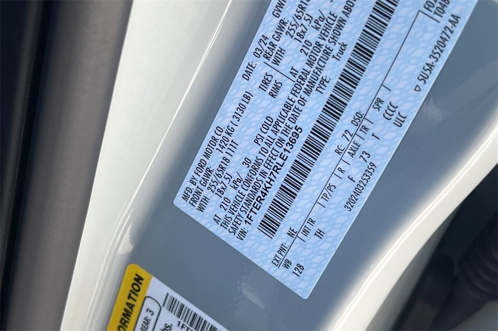 2024 Ford Ranger Lariat