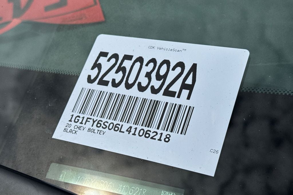 Used 2020 Chevrolet Bolt EV LT with VIN 1G1FY6S06L4106218 for sale in Santa Clara, CA