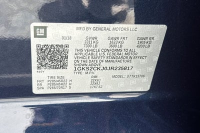 2018 GMC Yukon Denali