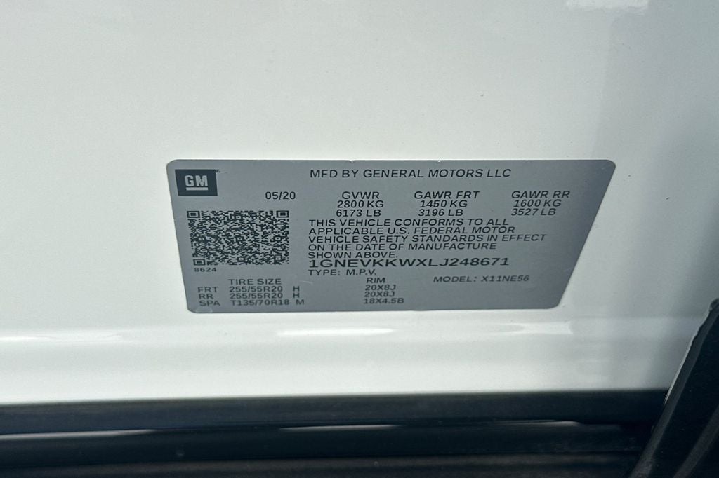 2020 Chevrolet Traverse Premier