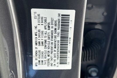 2015 Honda Accord EX-L