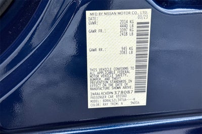 2023 Nissan Altima 2.0 SR *CERTIFIED*