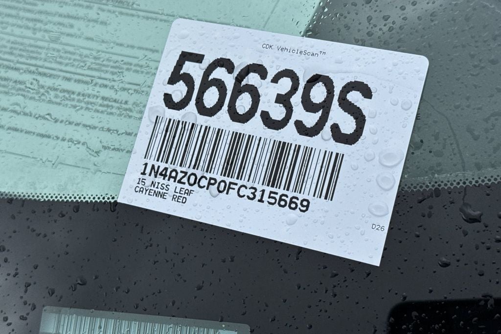 2015 Nissan Leaf SV