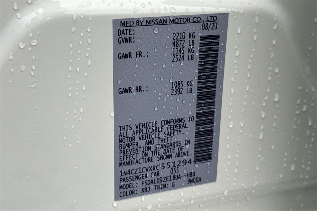 2024 Nissan Leaf SV Plus