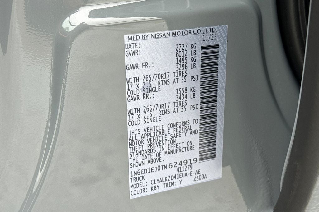 2026 Nissan Frontier PRO-X