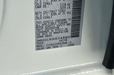 2026 Nissan Frontier PRO-X