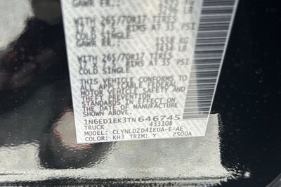 2026 Nissan Frontier PRO-4X