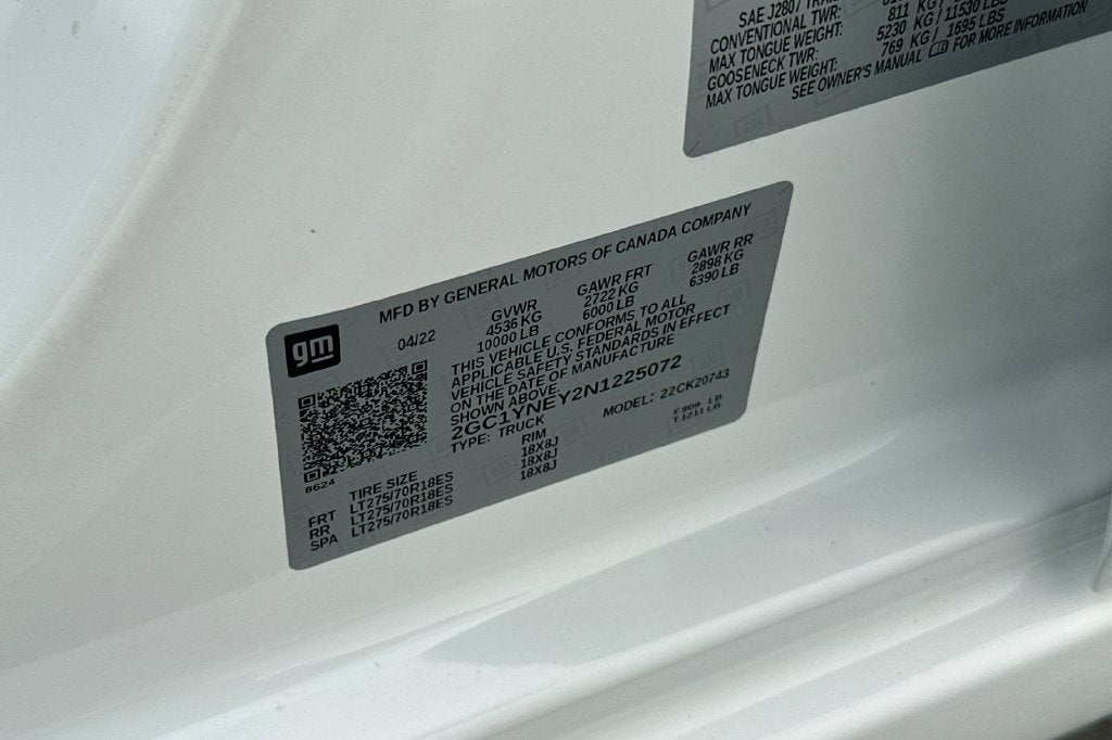 2022 Chevrolet Silverado 2500HD LT W Allison Transmission