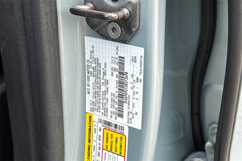 2013 Ford Fusion Energi SE Luxury