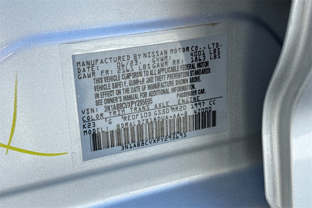 2023 Nissan Sentra SV *CERTIFIED*