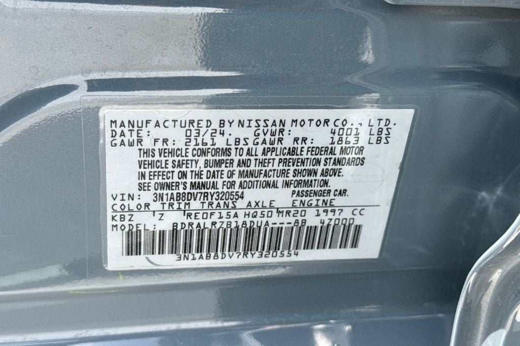 2024 Nissan Sentra SR