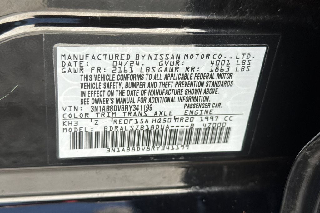 2024 Nissan Sentra SR