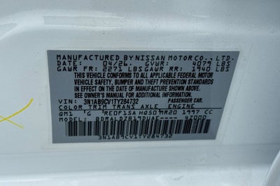 2026 Nissan Sentra SV