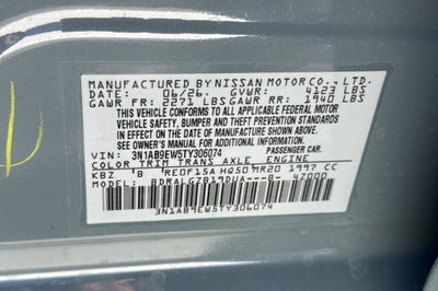 2026 Nissan Sentra SL