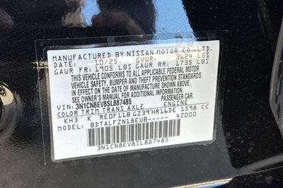 2025 Nissan Versa 1.6 SV