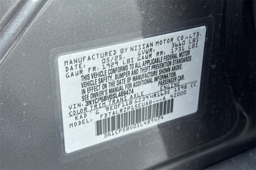 2025 Nissan Kicks Play S