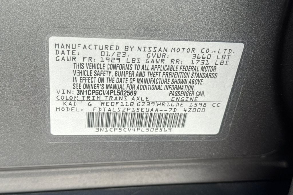 2023 Nissan Kicks SV