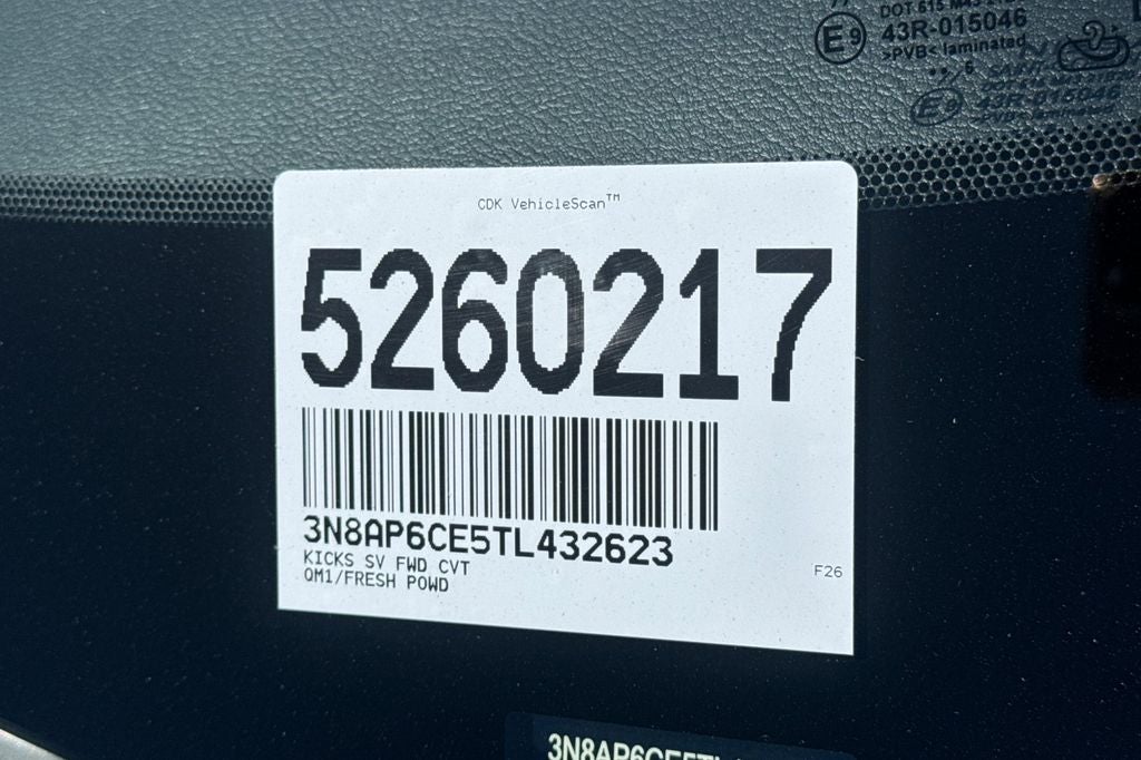 2026 Nissan Kicks SV