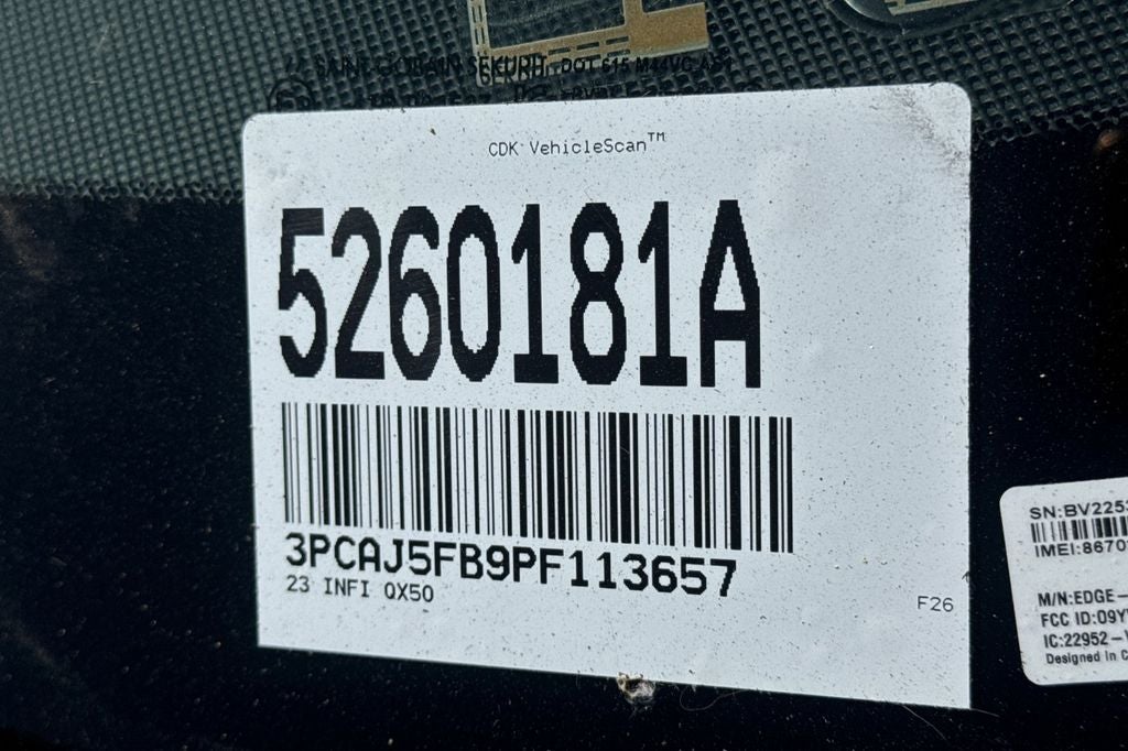 2023 INFINITI QX50 SPORT