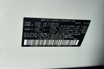 2025 Subaru Outback Wilderness