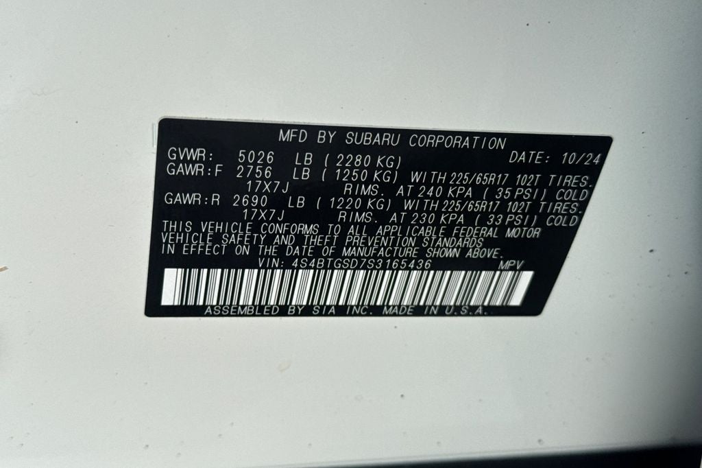 2025 Subaru Outback Wilderness
