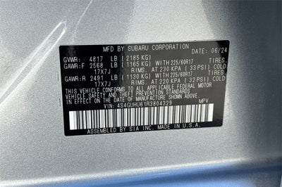 2024 Subaru Crosstrek Wilderness