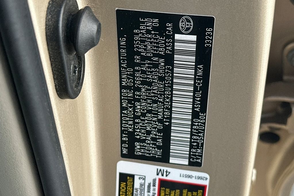 2011 Toyota Camry LE