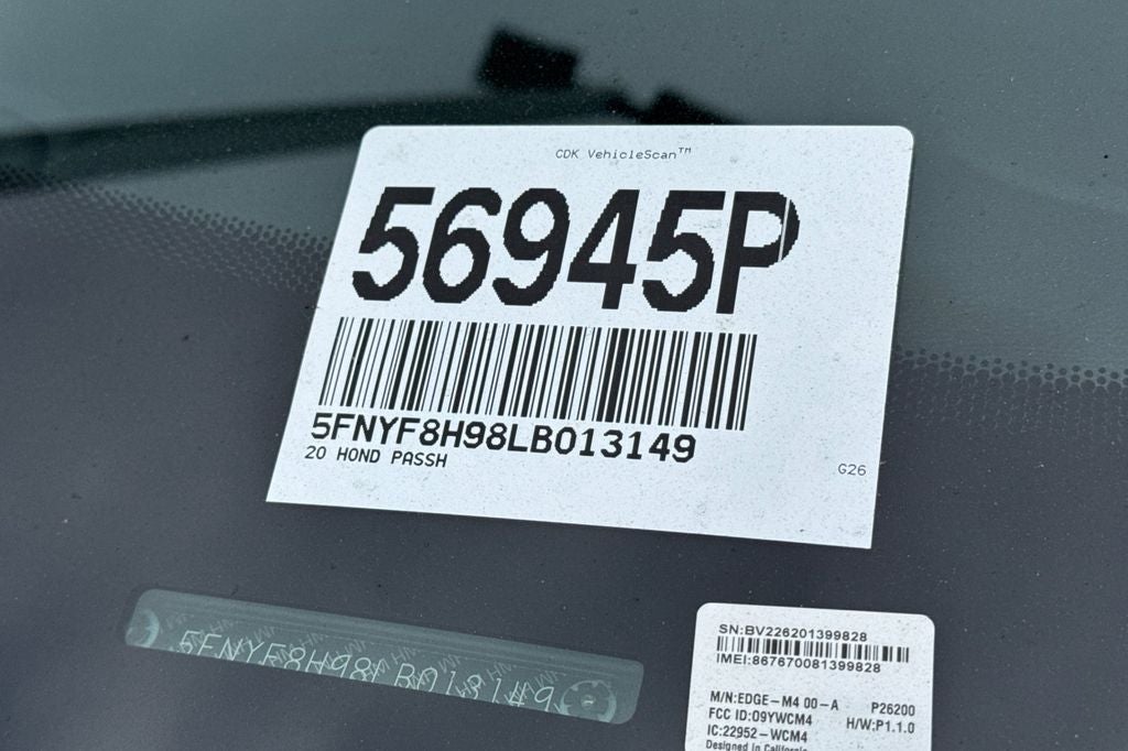 2020 Honda Passport Touring