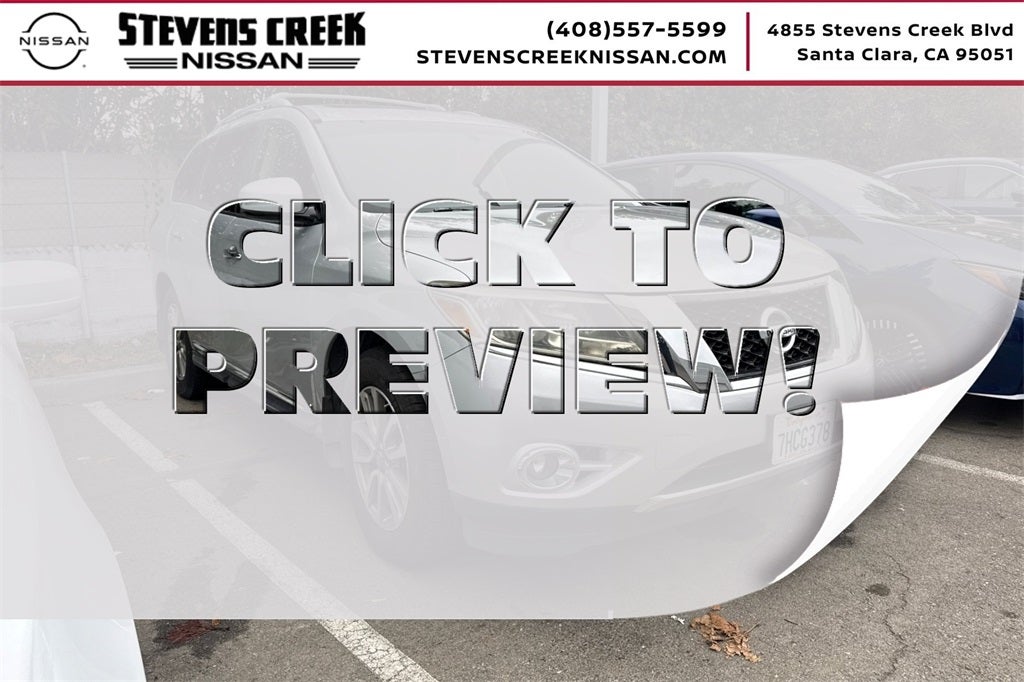 2014 Nissan Pathfinder SL