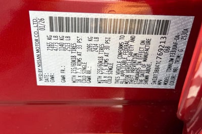 2026 Nissan Rogue SV