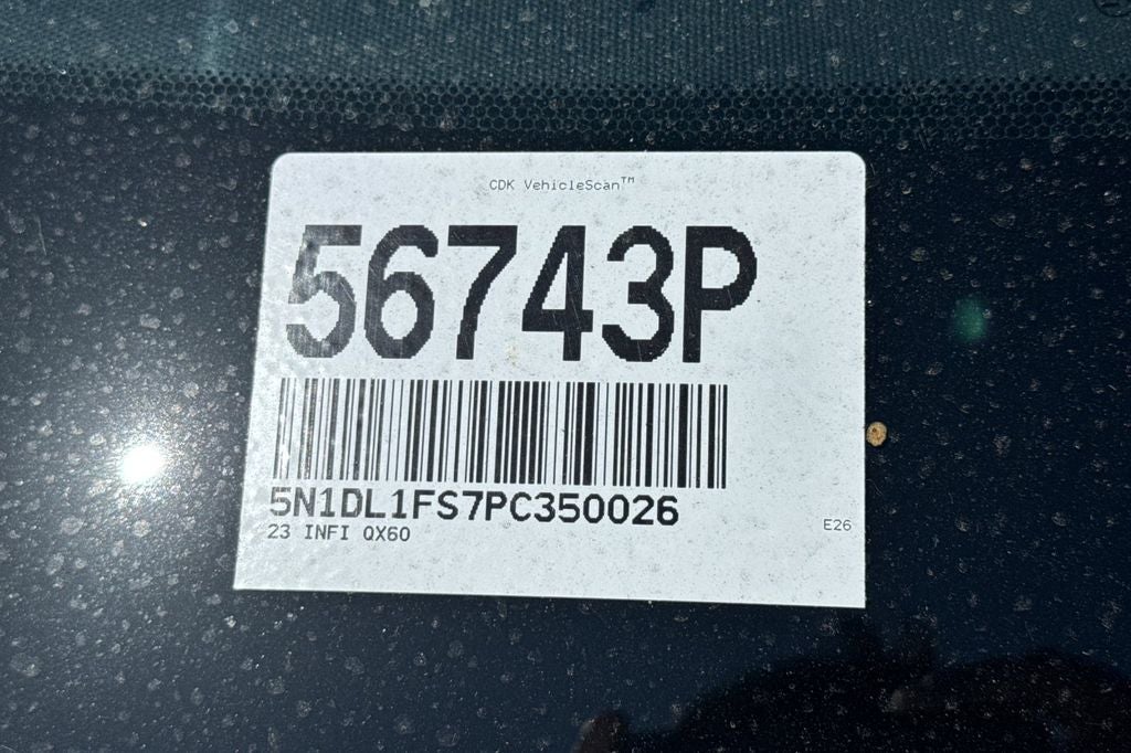 2023 INFINITI QX60 LUXE