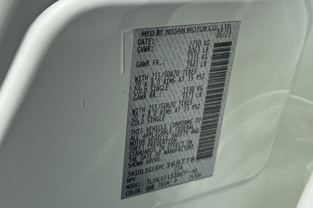 2023 INFINITI QX60 Sensory