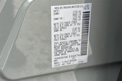 2024 Nissan Pathfinder Platinum