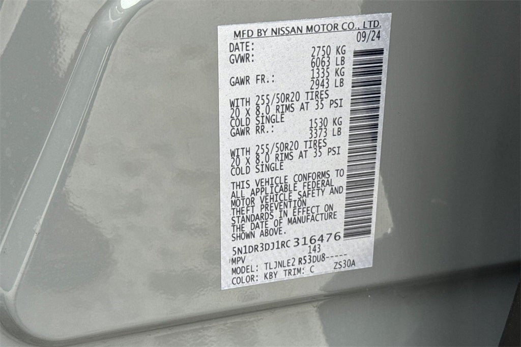 2024 Nissan Pathfinder Platinum