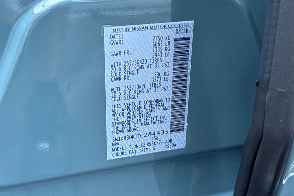 2026 Nissan Pathfinder Platinum