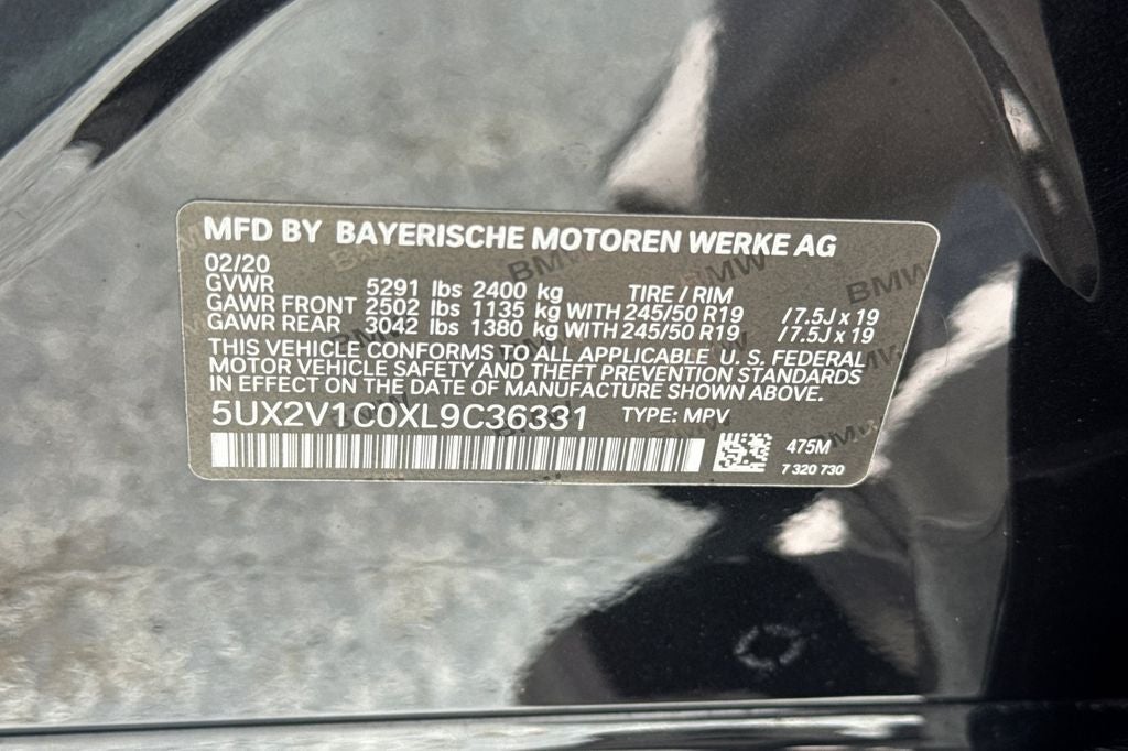 2020 BMW X4 xDrive30i
