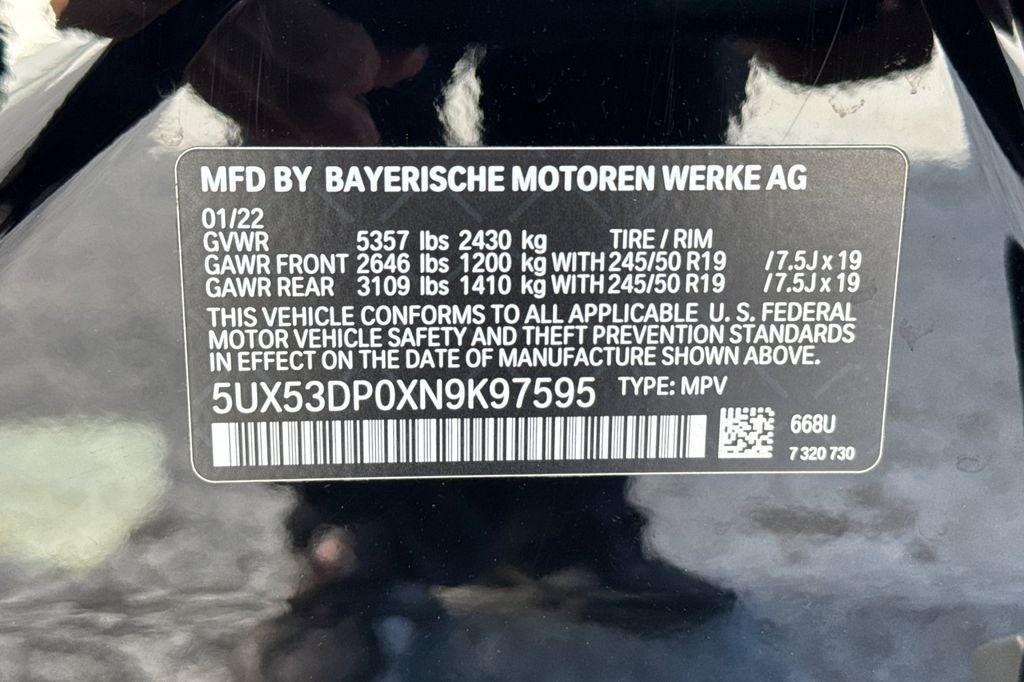 2022 BMW X3 xDrive30i