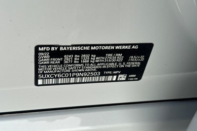 2023 BMW X6 xDrive40i