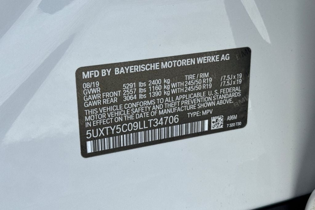 2020 BMW X3 xDrive30i