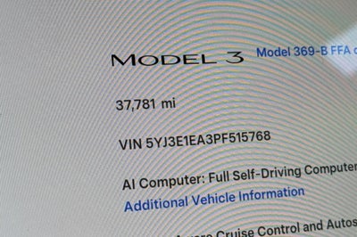 2023 Tesla Model 3 .