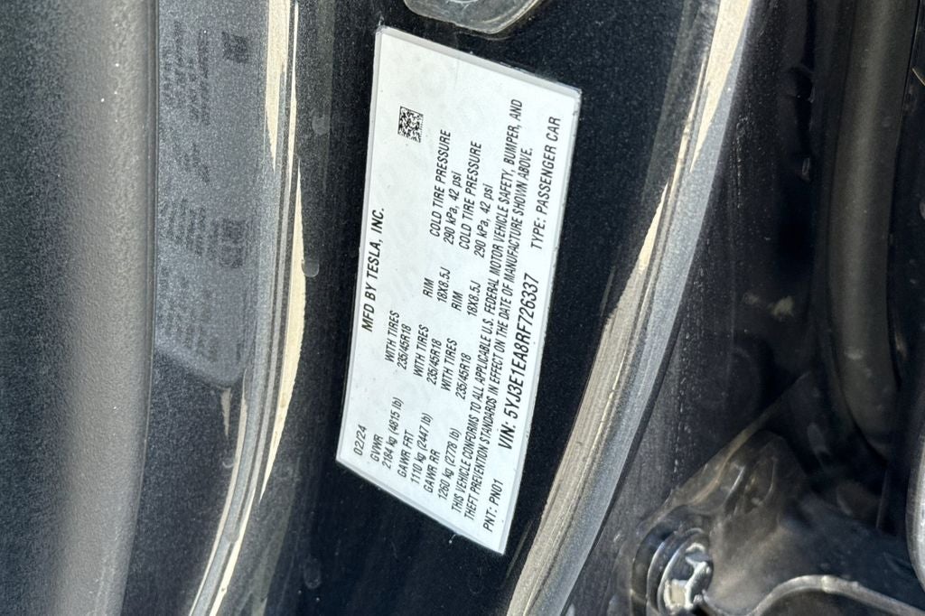 2024 Tesla Model 3 Base