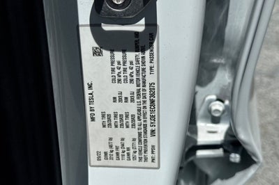 2022 Tesla Model 3 Performance