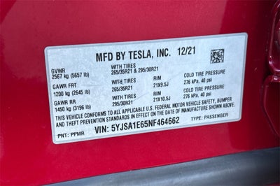 2022 Tesla Model S Plaid