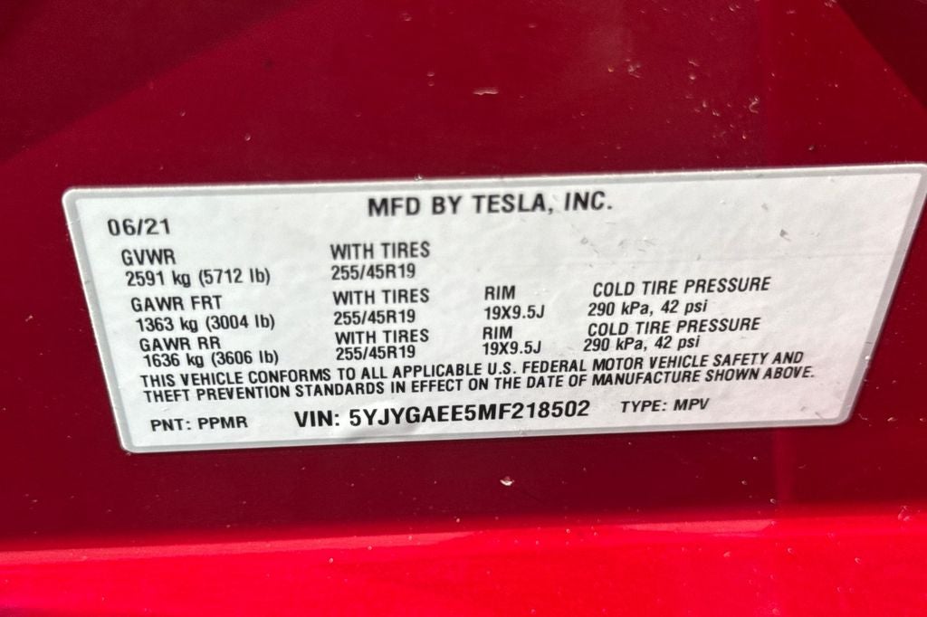 2021 Tesla Model Y Long Range