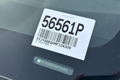 2021 Tesla Model Y Standard Range