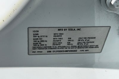 2021 Tesla Model Y Long Range